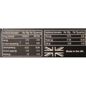 Raw Protein Flapjack, Cookies & Cream - 12 bars