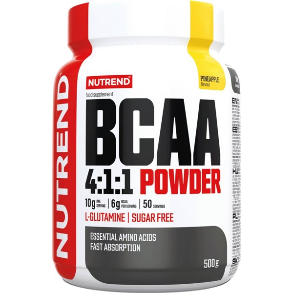 BCAA 4:1:1 pulveris, ananāss - 500g