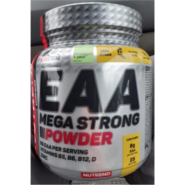 EAA Mega Strong pulveris, ananāss + bumbieris - 300g
