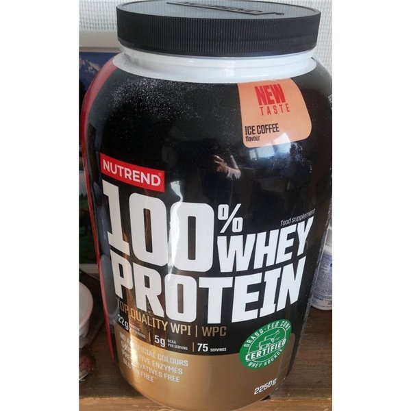 100% Whey Protein, Ice Coffee - 2250g