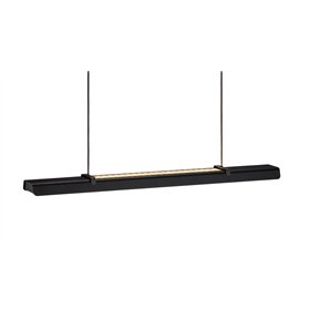 Pendant Fold office G2 black structure dimmer switch up/down