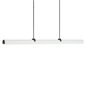 Pendant Fold linear G2 length 118cm white/anthracite