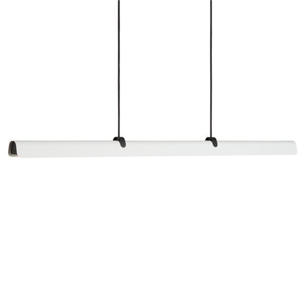 Pendant Fold linear G2 length 118cm white/anthracite
