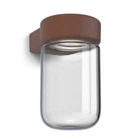 Wall lamp Moon rust structure outdoor