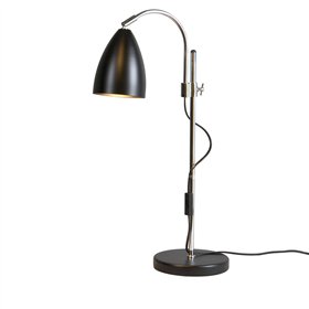 Table lamp Sway black/chrome 