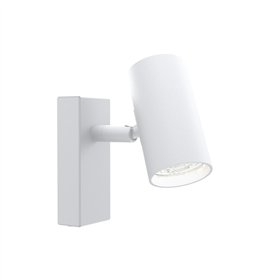 Wall lamp Tyson white structure cord back