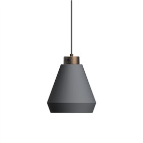 Pendant Edge M graphite/bronze
