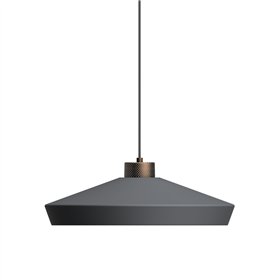 Подвесной Edge L графит/бронза