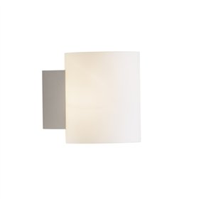 Wall lamp Evoke S white/opal glass