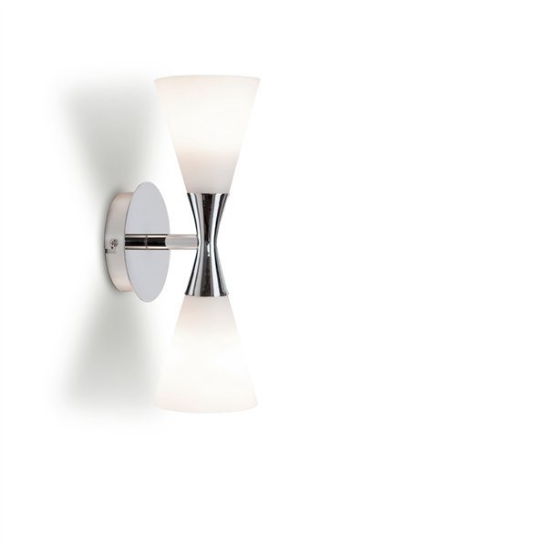 Wall lamp Harlekin Duo chrome