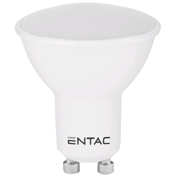 Entac LED prožektors, platleņķa, GU10, 4W, NW, 4000K