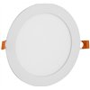 Avide LED Ceiling Lamp Recessed Panel Round ALU 12W NW 4000K