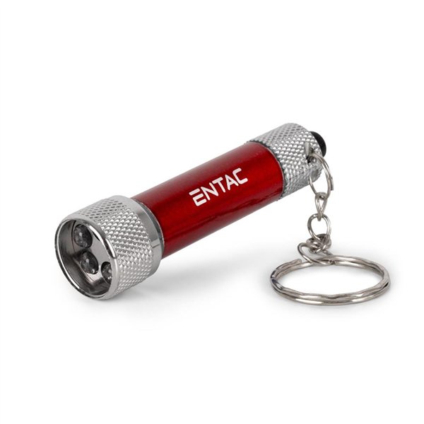 Entac Flashlight 5LED Keychain Red