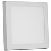 Avide LED Ceiling Lamp Surface Mounted Square ALU 18W NW 4000K