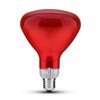 Avide Infrapunalamppu E27 100W Täysin punainen