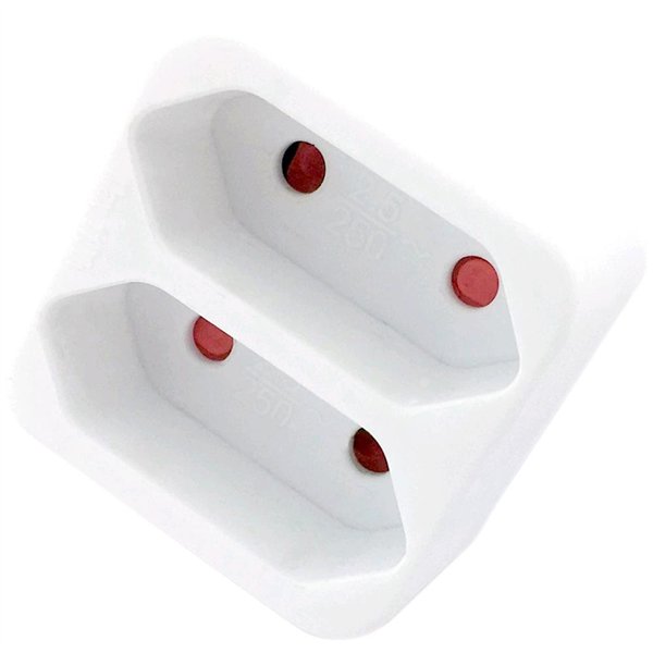 Entac Power Adapter 2 Sockets (2 Euro)