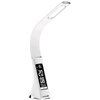 Avide LED Desk Lamp Luna Business Leather Calendar White 6W