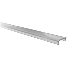 Avide Alu Profile Wall Cover Clear 1m