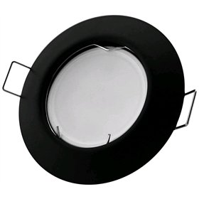 Avide GU10 Frame Cone Black