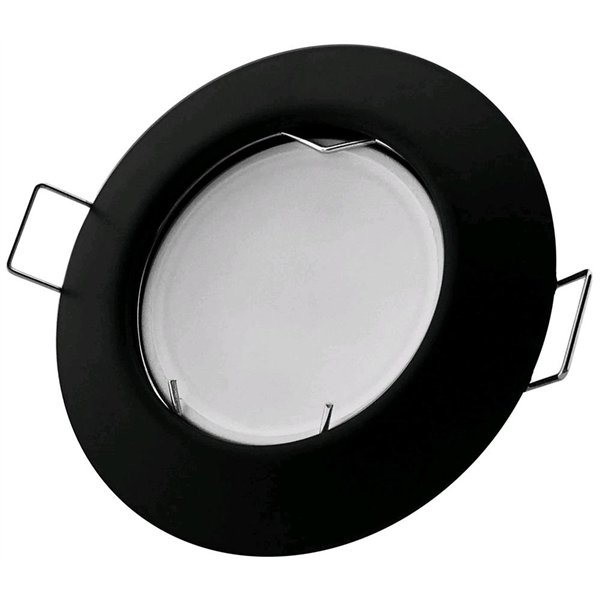 Avide GU10 Kehyskartio Musta