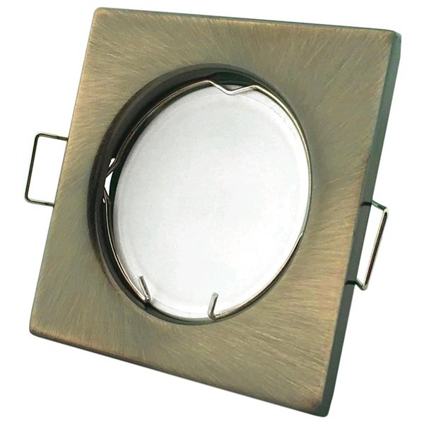 Avide GU10 Frame Square Copper