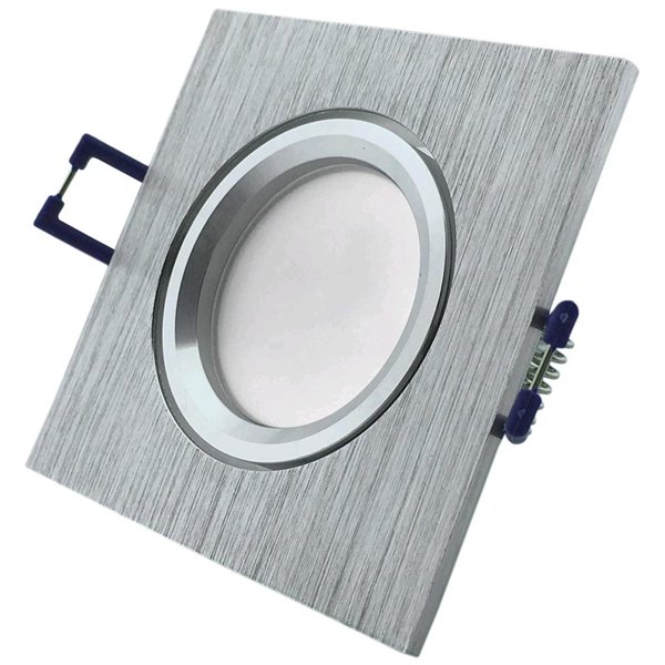 Квадратная алюминиевая рамка Avide GU10