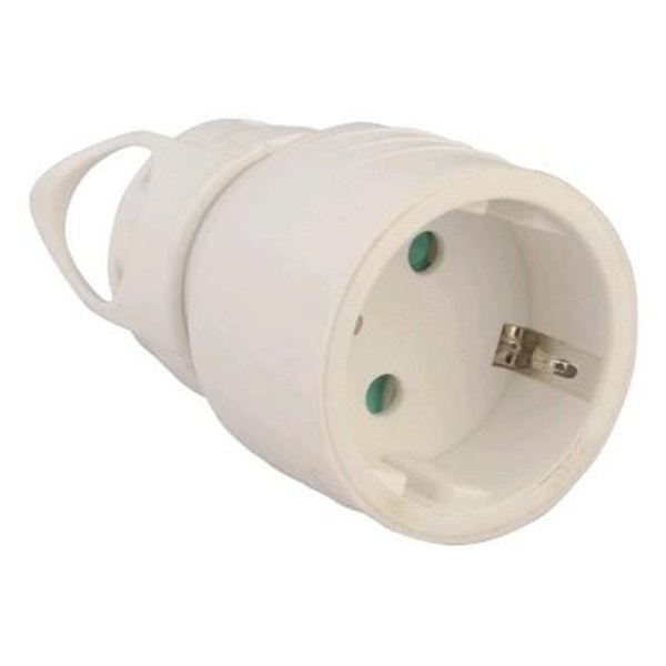 Entac Rewireable IP20 Socket Earthed with Pull tab