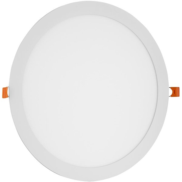 Avide LED-Kattovalaisin Upotettava Paneeli Pyöreä ALU 24W WW 3000K