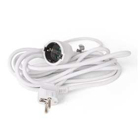 Entac Extension Cord 3m White 3G1.5