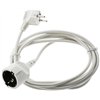 Entac Extension Cord 10m White 3G1.5