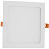 Avide LED Ceiling Lamp Recessed Panel Square ALU 15W WW 3000K