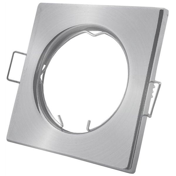 Avide GU10 Frame Square Satin Nickel