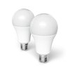 Entac LED Globe E27 18W NW 4000K Duo Pack