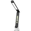 Avide LED Desk Lamp Leather Hugo White-Black 6W Calendar