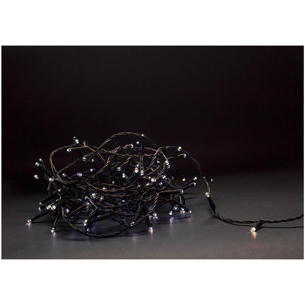 Entac Ziemassvētku IP44 gaismeklis 120 LED WW 9m ar BT lietotni