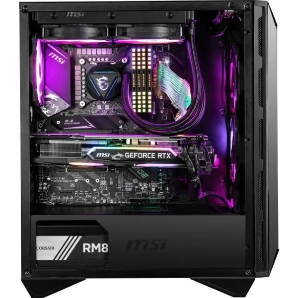 ATX semi-tornikotelo MSI MPG GUNGNIR 110R ARGB Musta