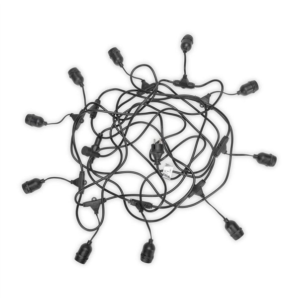 Avide Outdoor E27 String 10m 10 sockets