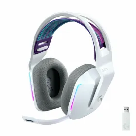 Austiņas ar Mikrofonu Logitech G733 Wireless Headset Balts