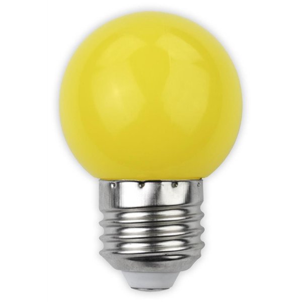 „Avide Decor“ LED lemputės G45 1W E27 geltonos