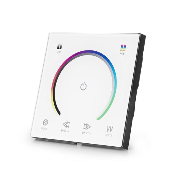 Avide LED Lente 12-24V 144W RGB Skārienjūtīga Tālvadība un Kontrolieris Balta