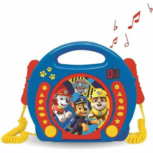 Atskaņotājs Lexibook The Paw Patrol CD Karaoke Mikrofonu x 2