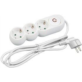 Entac Socket Extension Cord D1 3 Entac Sockets With Switch 5m 3G1.5