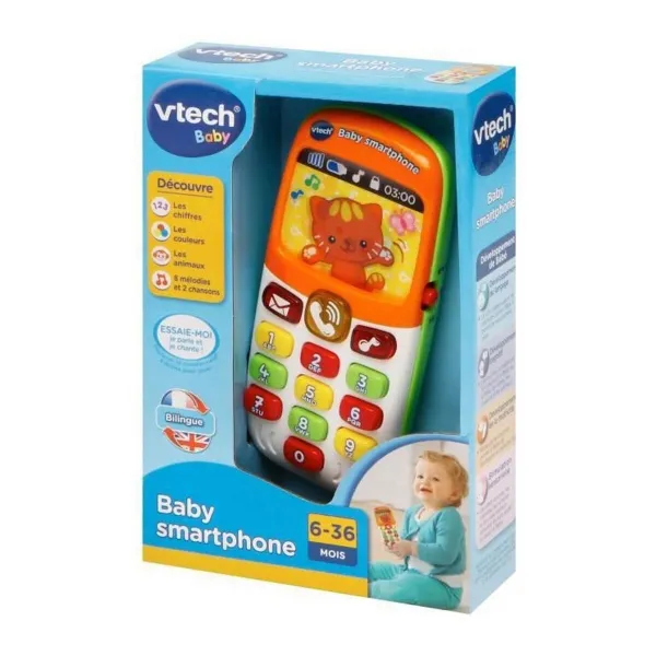 Mängutelefon Vtech Baby Baby Bilingual Smartphone (FR)
