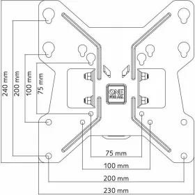 Entac dārza saules lampa 38 cm plastmasa 1 LED 12/izstāžu kaste