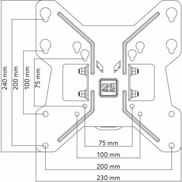 TV Mount One For All WM2241 13"-32" 20 kg