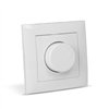 Entac Arnold Recessed wall switch dimmer 5-200W White