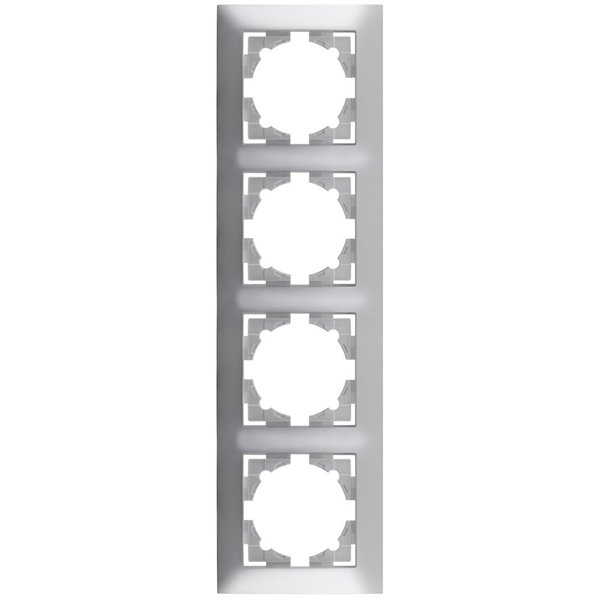 Entac Arnold Vertical wall frame 4 Silver