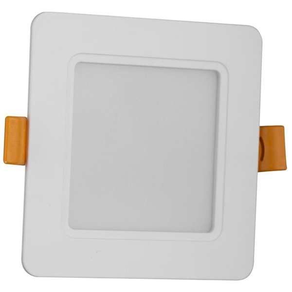 Avide LED Ceiling Lamp Recessed Panel Square Plastic 5W CW 6400K