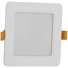 Avide LED Ceiling Lamp Recessed Panel Square Plastic 9W NW 4000K