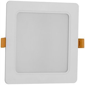 Avide LED Ceiling Lamp Recessed Panel Square Plastic 12W NW 4000K